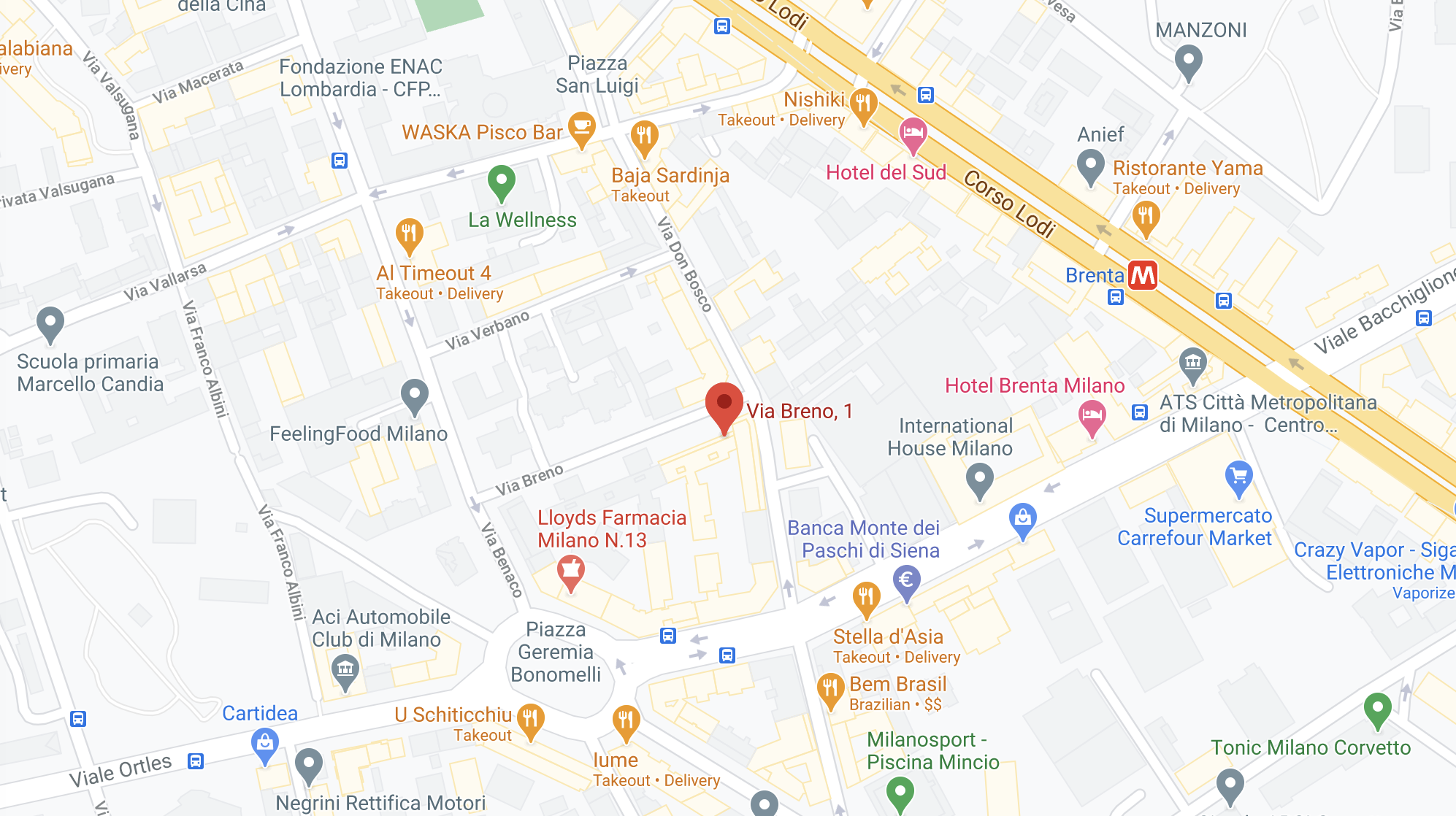 Mappa Studio Lara Clerici